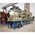 horizontal cement silo dry mix concrete plant